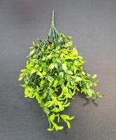 Ramură decorativă artificiala frunze verzi decor, 33cm